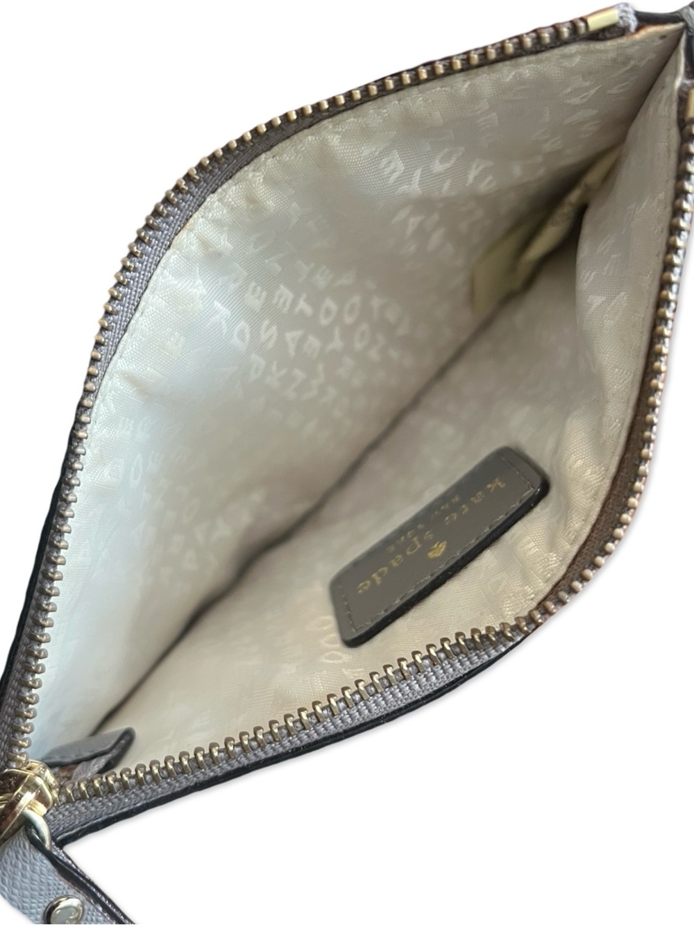 Kate Spade Gray Wristlet Wallet - Picture 5 of 6